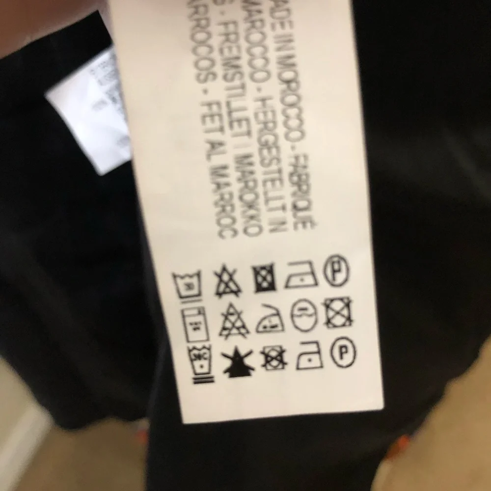 ZARA NWT Geometric Print Satin Blazer Women’s XL - Picture 15 of 15